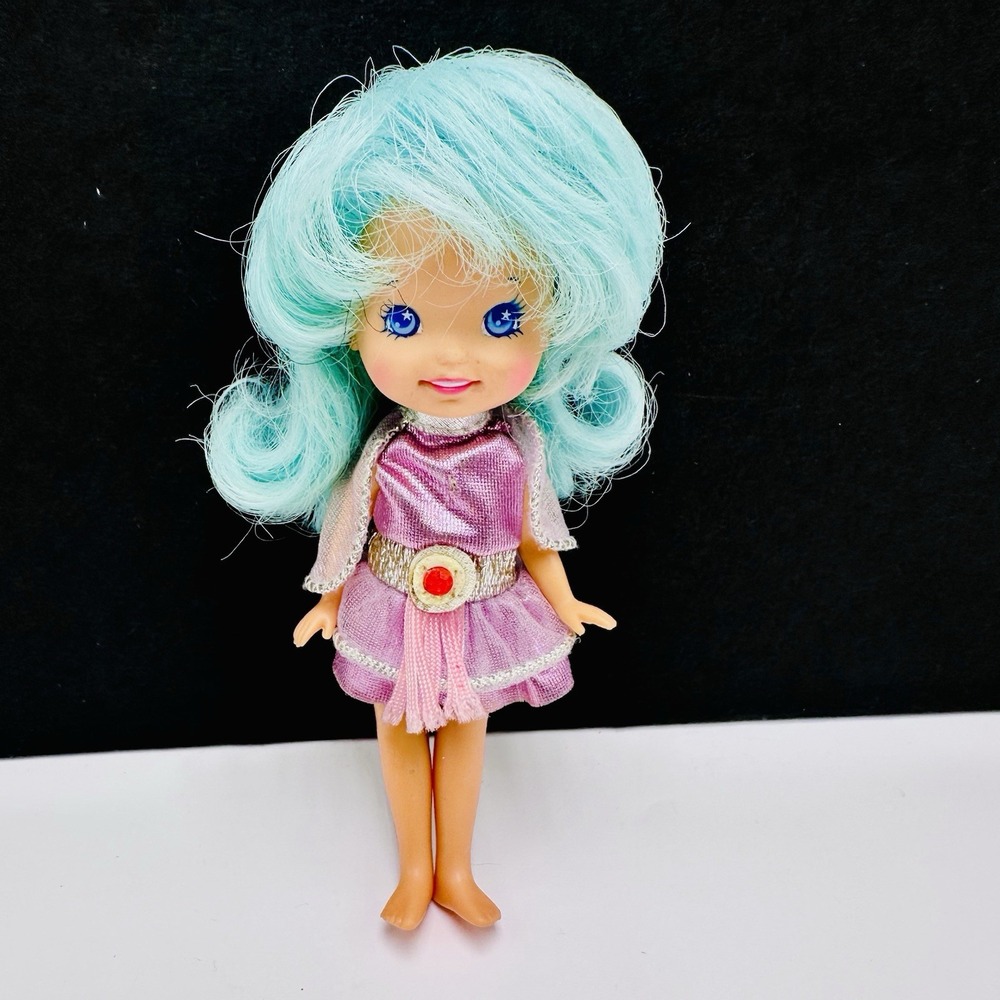 Vintage Hasbro Moon Dreamers Whimzee Doll 1986 Glow In Dark Hair 7" Tall